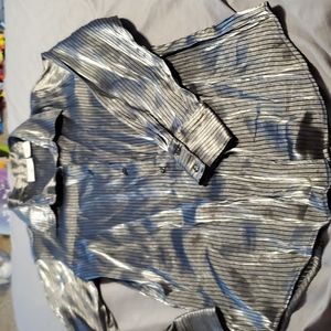 Kathy Ireland button up top size M